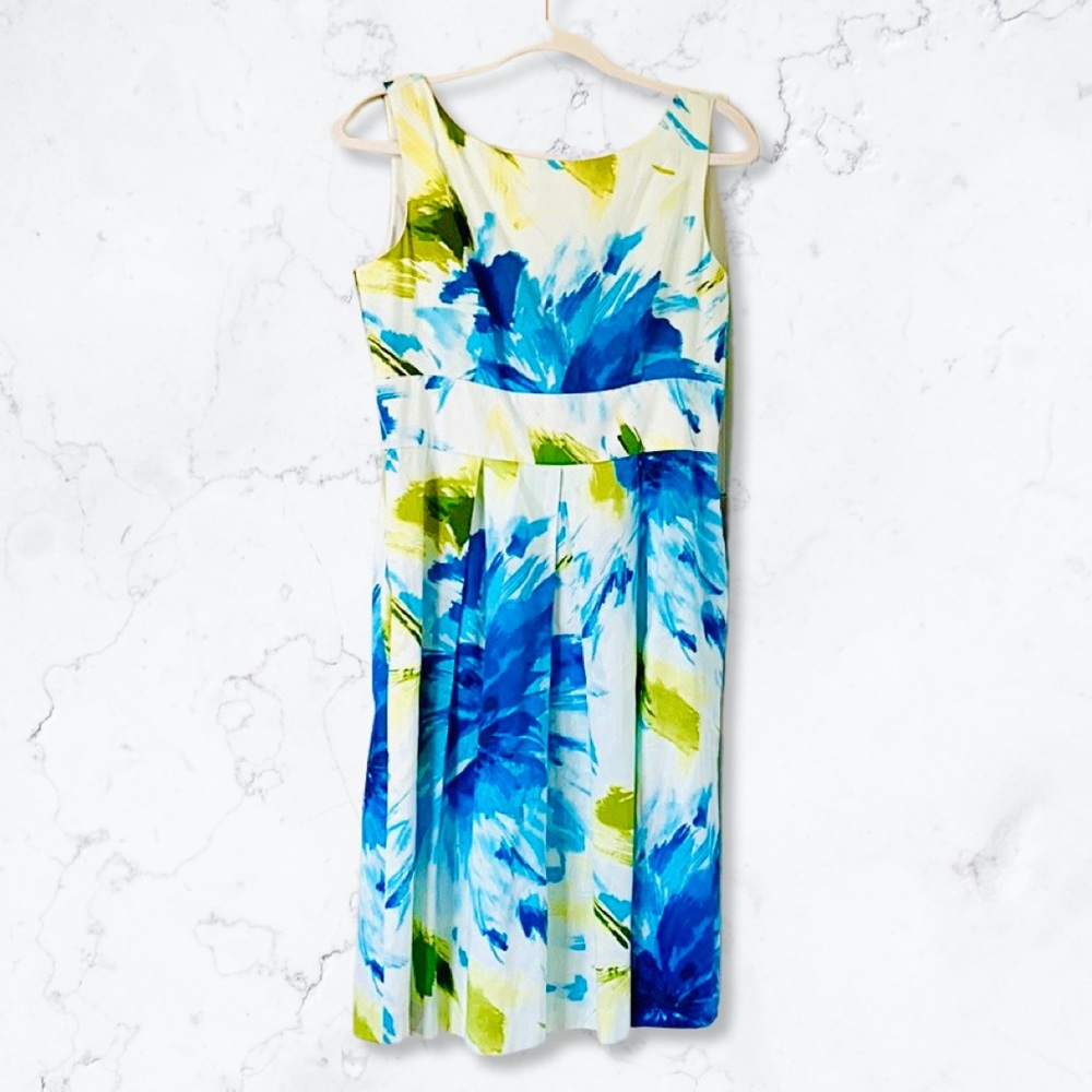 Flower Print Summer Dress | Size: 8 | 100% Cotton